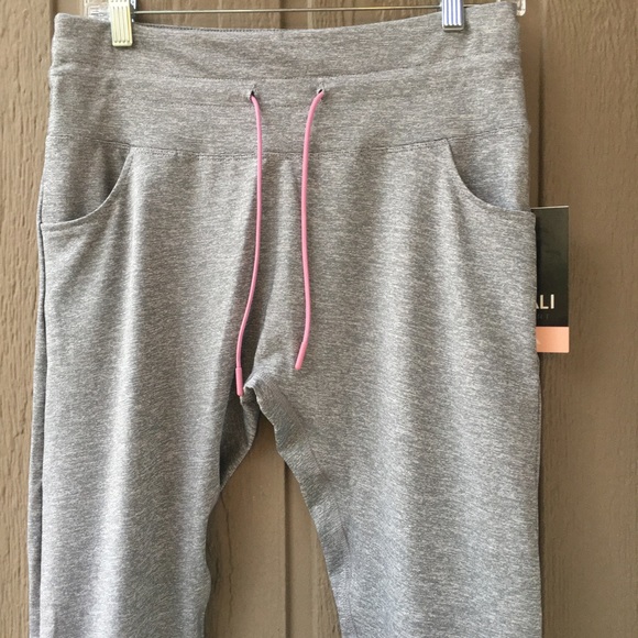 Cali Sport soft gray lounge pants joggers leggings - Picture 3 of 10